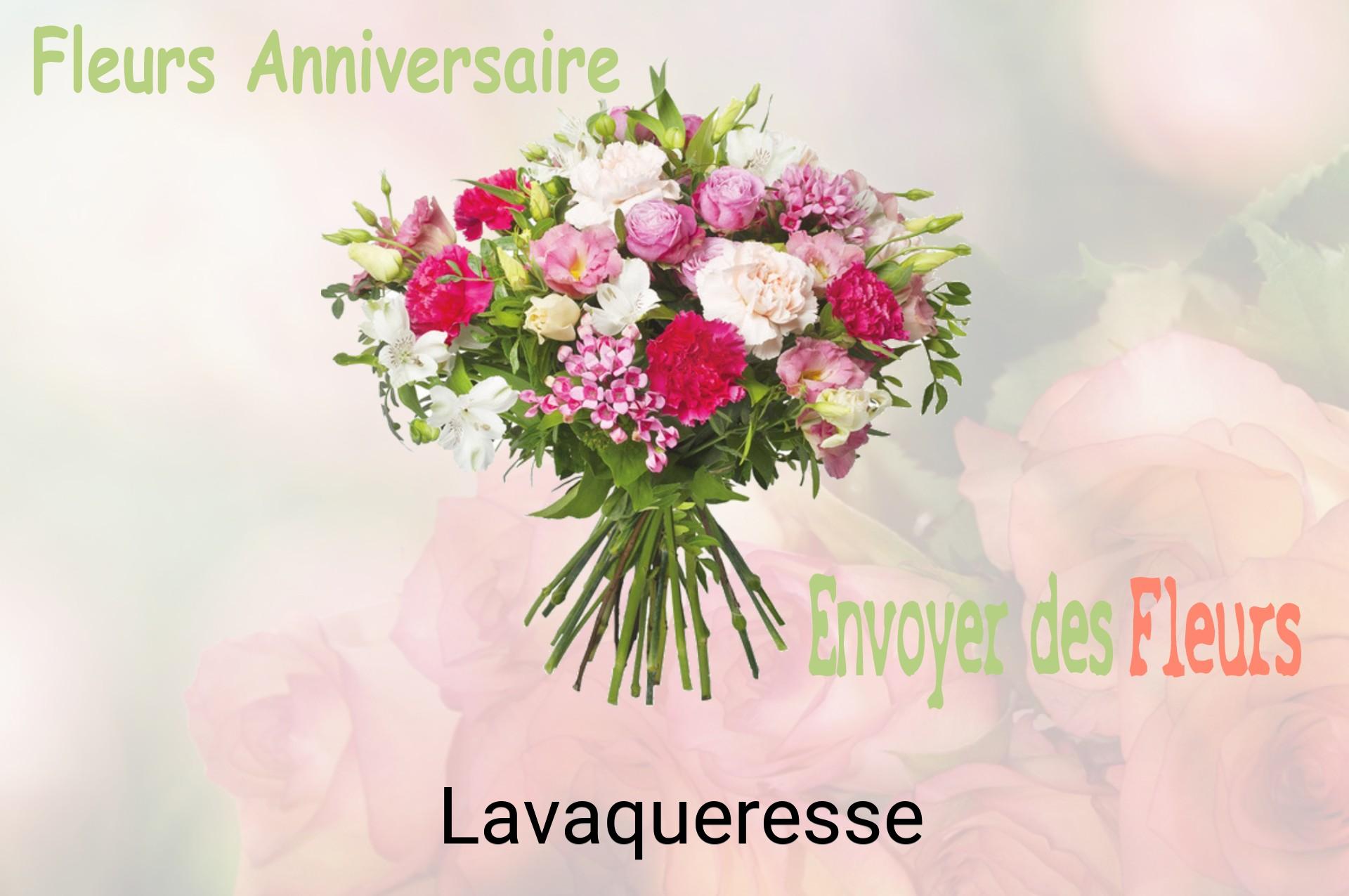 Bouquet de fleurs d’anniversaire livré à Lavaqueresse